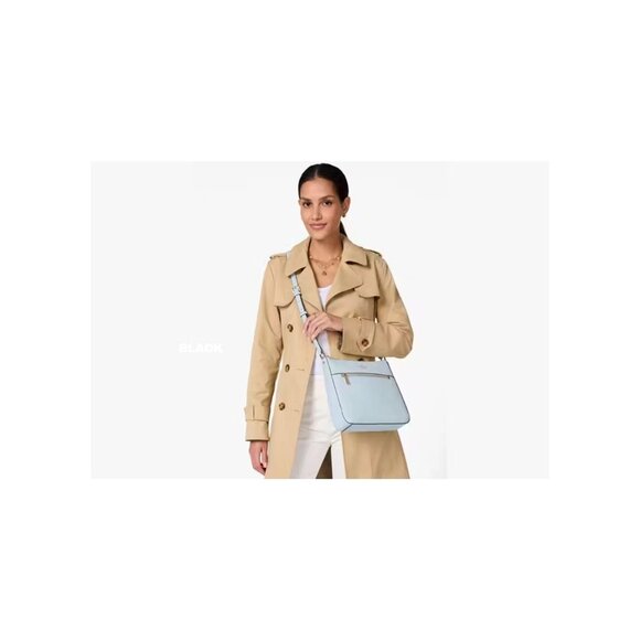 🌸 NWT Kate Spade Lena Large Swingpack Crossbody • Crisp Sky Blue • $329 - Picture 2 of 4